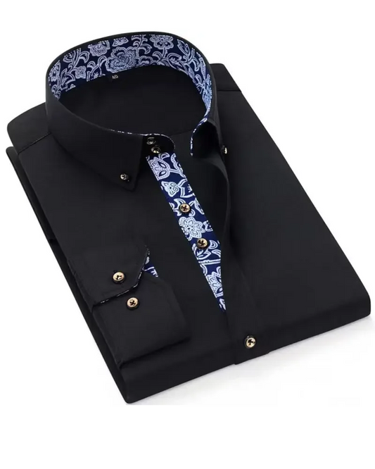 Givalli - Camicia classica in cotone