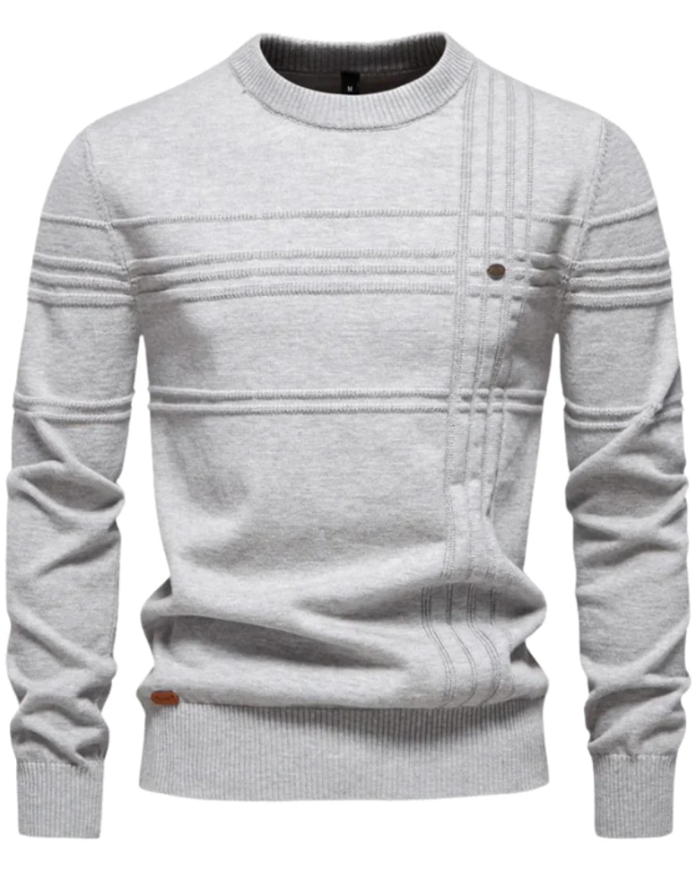Maglione da uomo con motivo a quadri