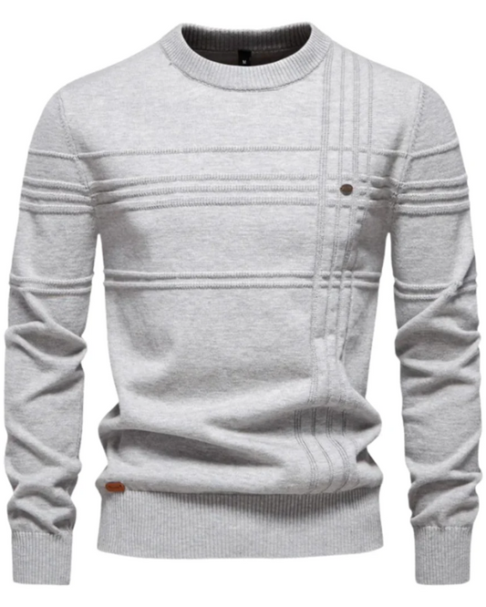 Maglione da uomo con motivo a quadri
