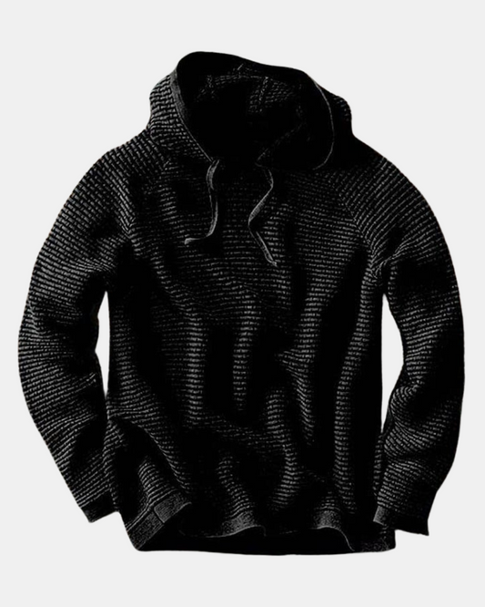 Felpa con cappuccio in maglia