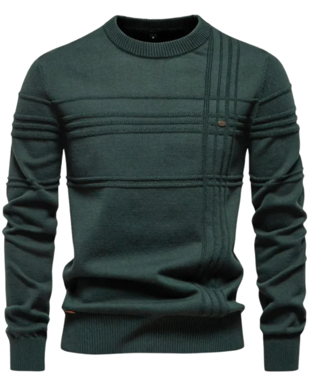 Maglione da uomo con motivo a quadri