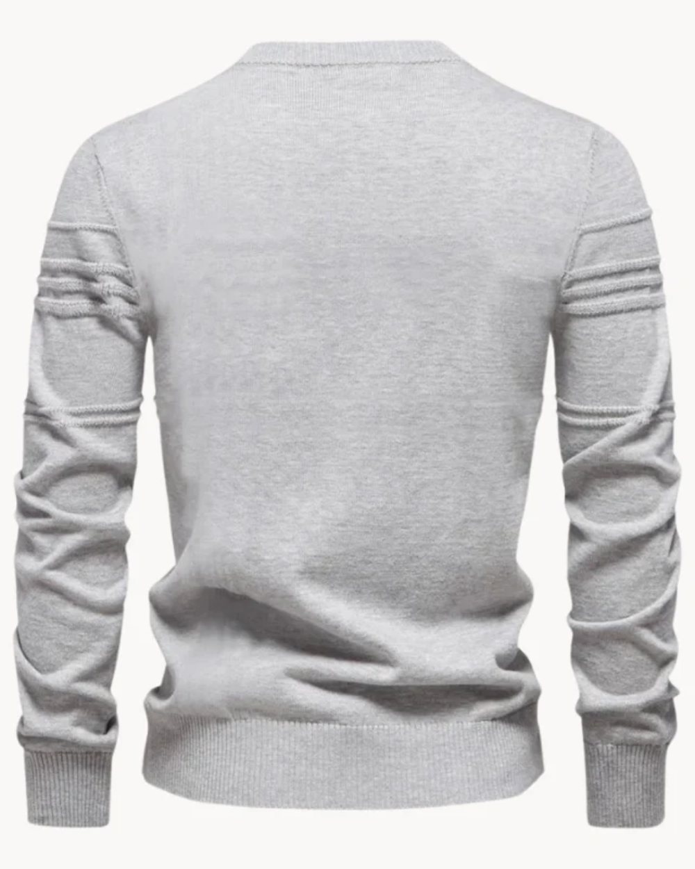 Maglione da uomo con motivo a quadri
