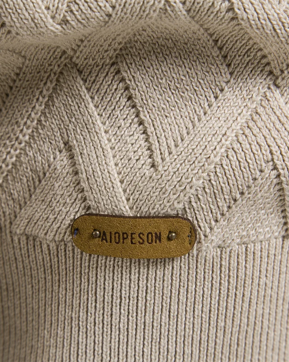 Maglione da uomo con motivo a quadri V2